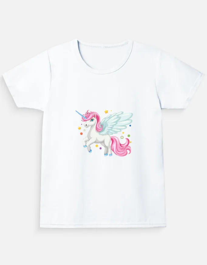 Kids T-Shirt (White, 0-12M)