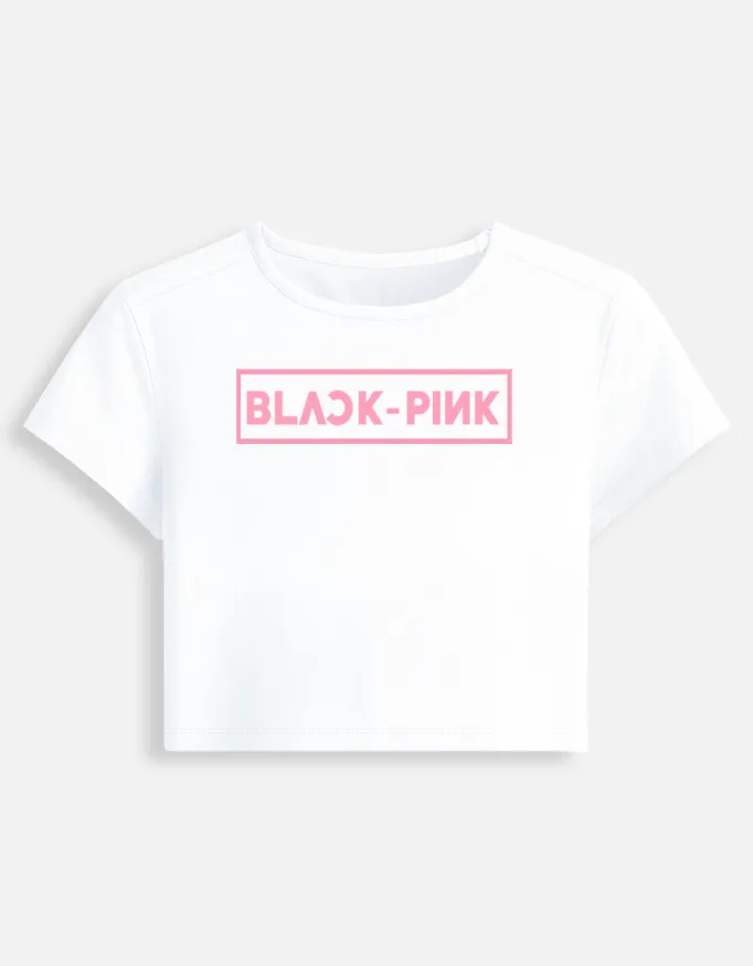 Blackpink Crop Top (White, XS)