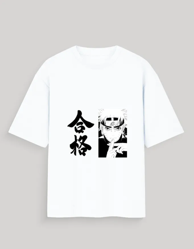 Naruto Oversize (White, S)