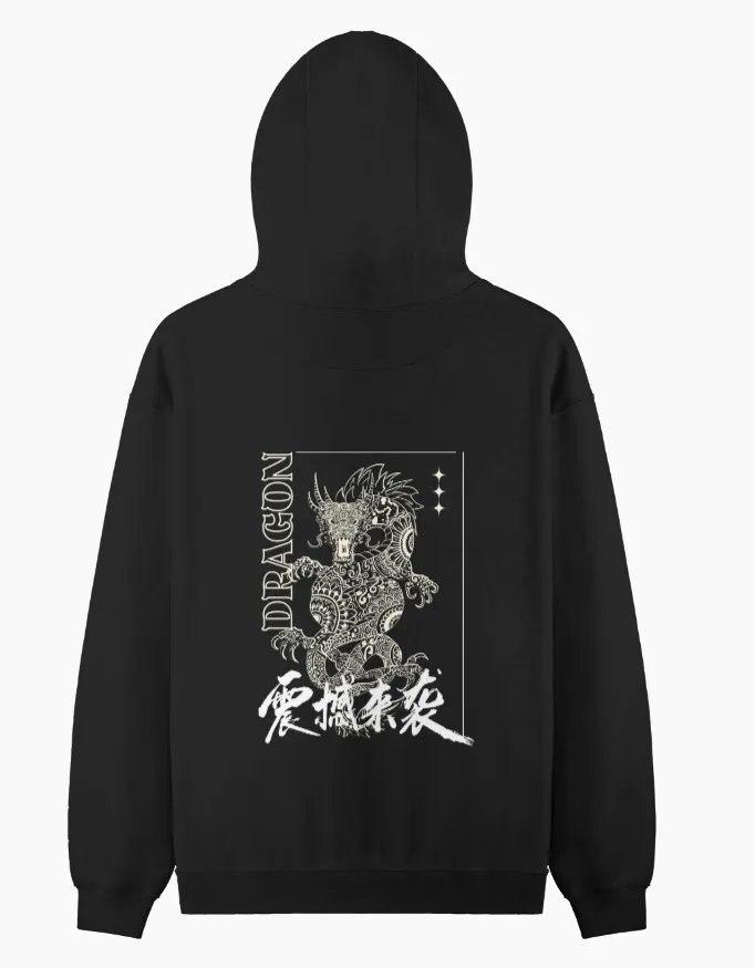ANIME HOODIE (Black, XS)